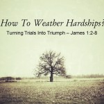 How to weather hardships